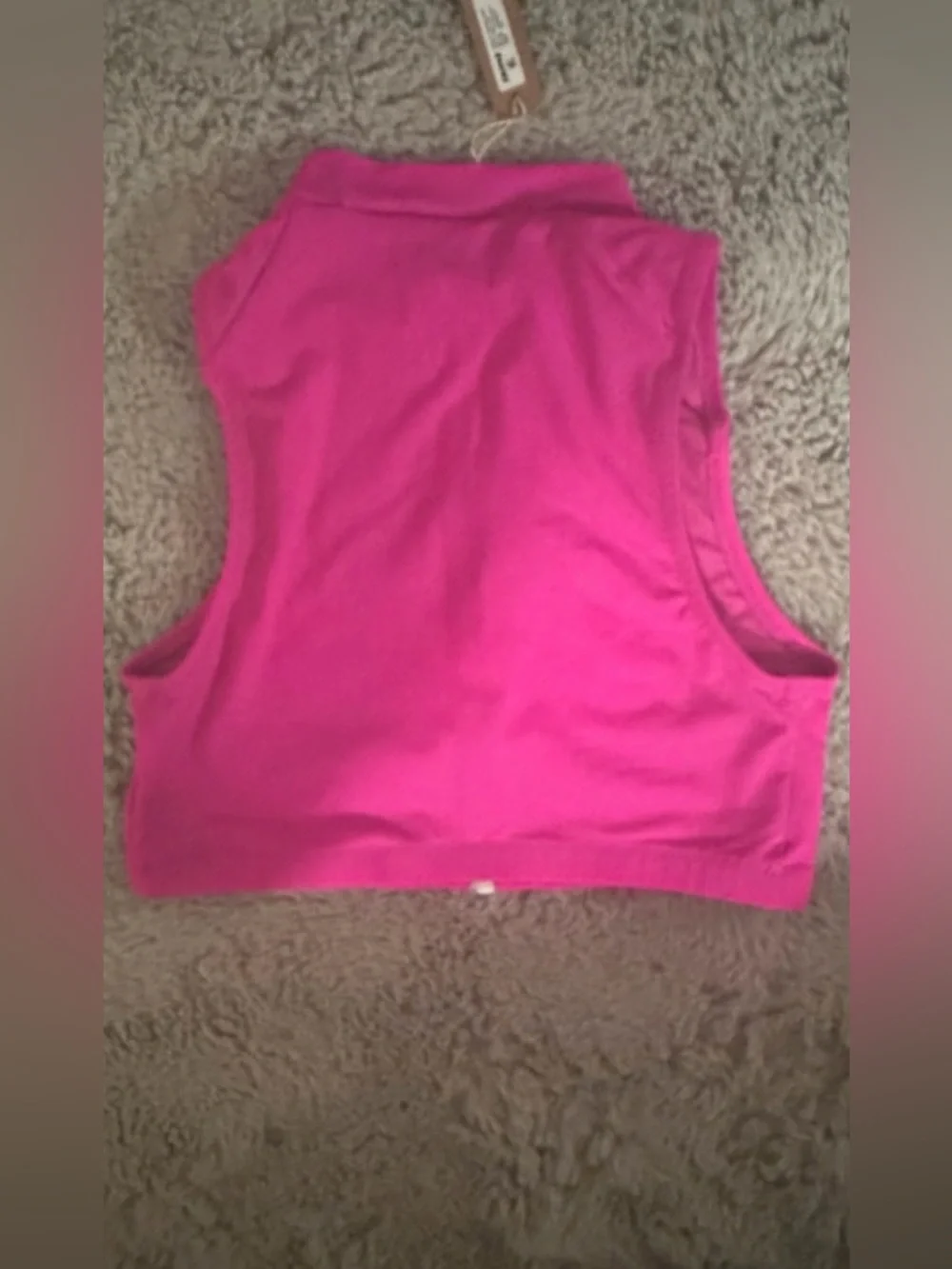 SKIMS Mock Neck Zip Up Swim Top